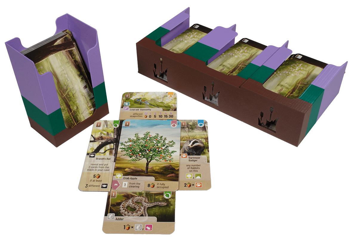 FSD-I-01 Insert Forest Shuffle Dartmoor Eurohell boardgame cards