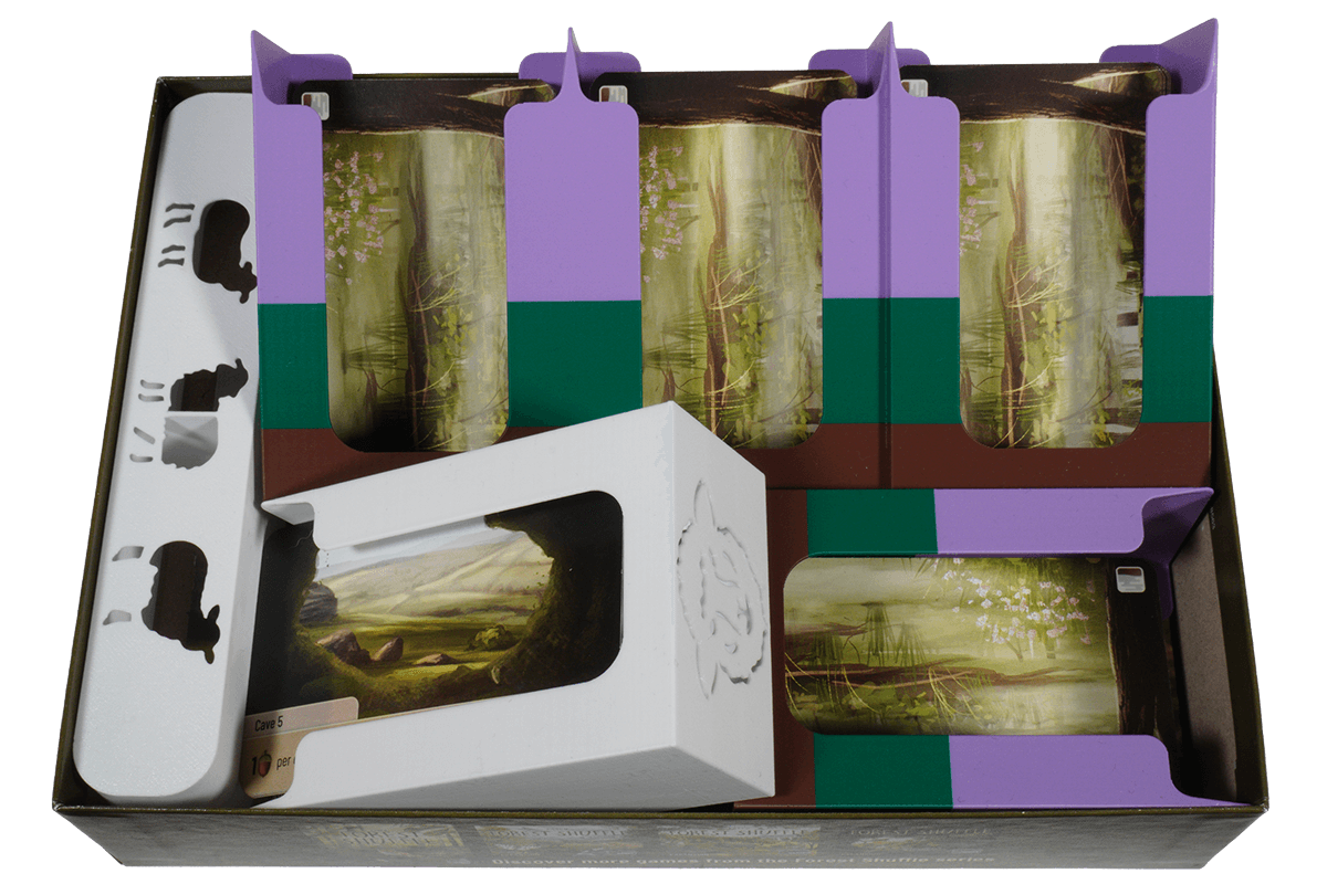 Insert Forest Shuffle Dartmoor Eurohell boardgame