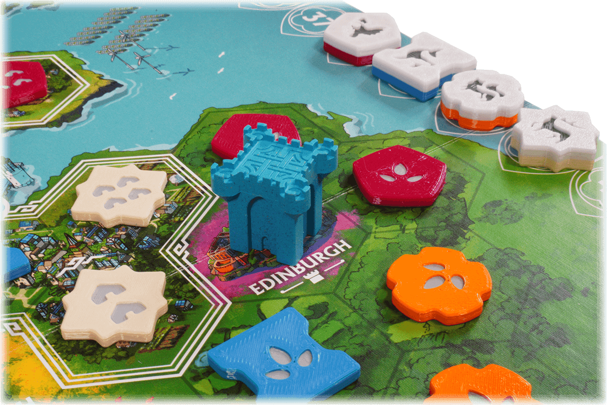 REB-T-01 Tokens Rebirth boardgames Eurohell tiles scoring