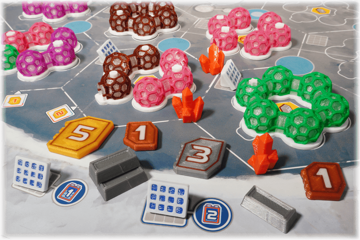 SB-T-02 Tokens Shackleton Base boardgame Eurohell reources credits