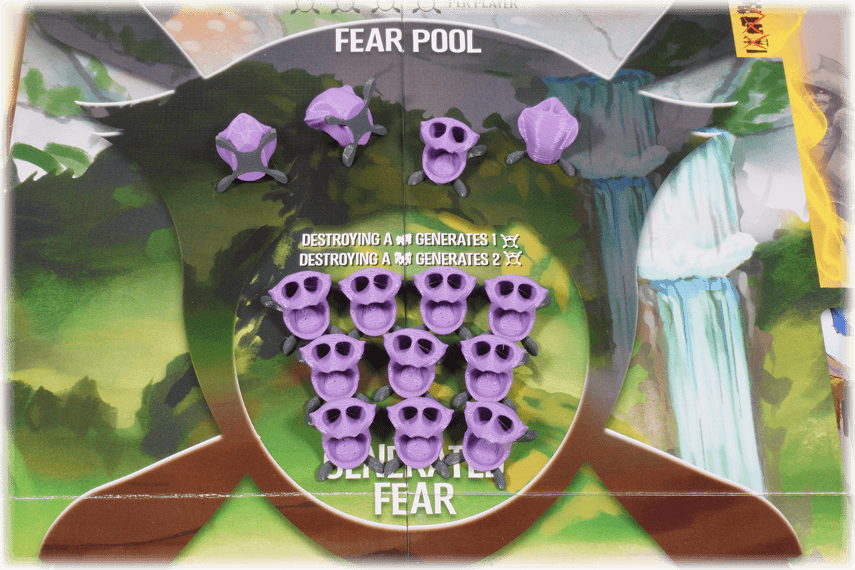 SPI-T-01 Tokens Spirit Island boardgame Eurohell fear