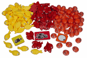 Token Finspan boardgame Eurohell Design fishes