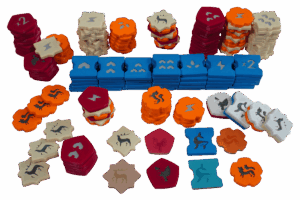 Tokens Rebirth boardgames Eurohell Design tiles player