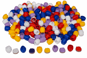 Tokens Windmill Valley boardgame Eurohell Design tulip bulbs