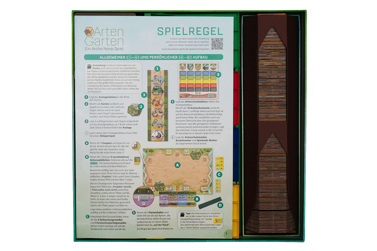 SCT-I-01 Insert Sanctuary Eurohell boardgame 1