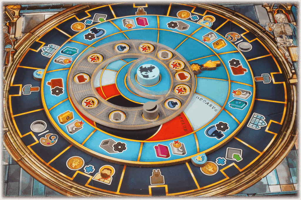Eurohell Original Insert Orloj boardgame Overlay