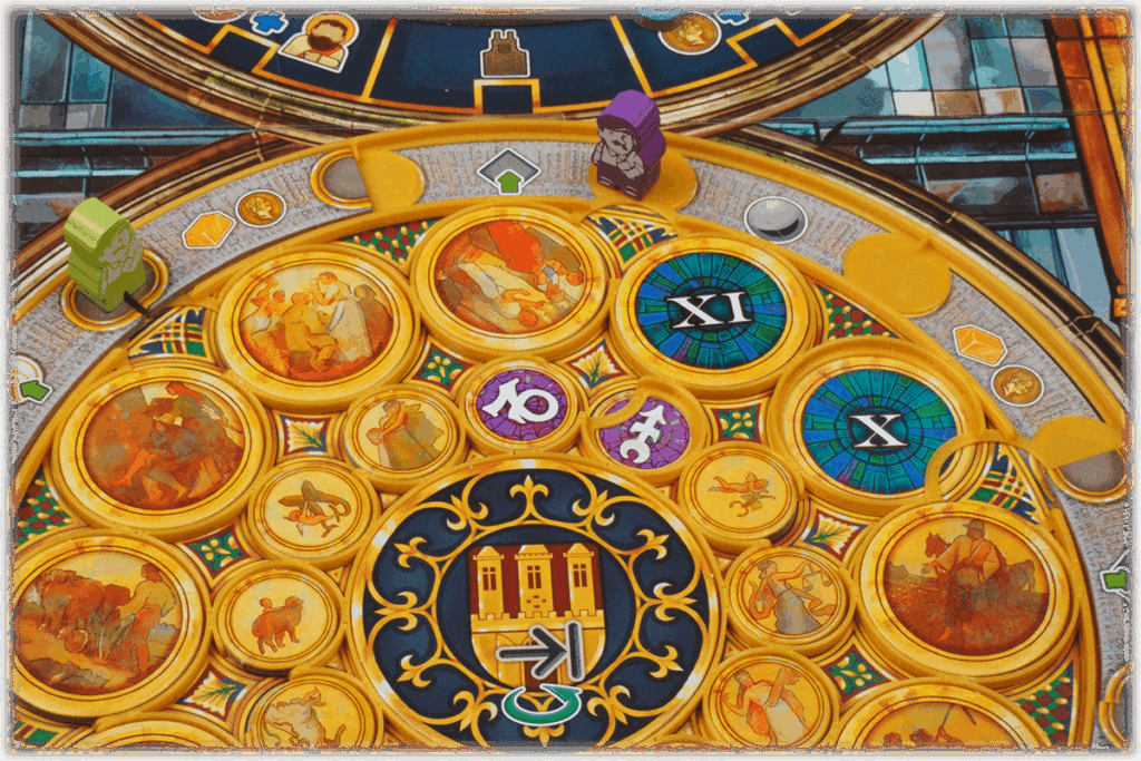 Eurohell Original Insert Orloj boardgame calendar