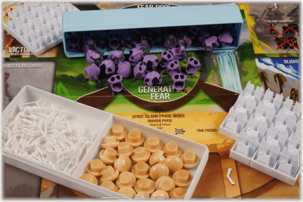 Eurohell Original Insert Spirit Island boardgame fear