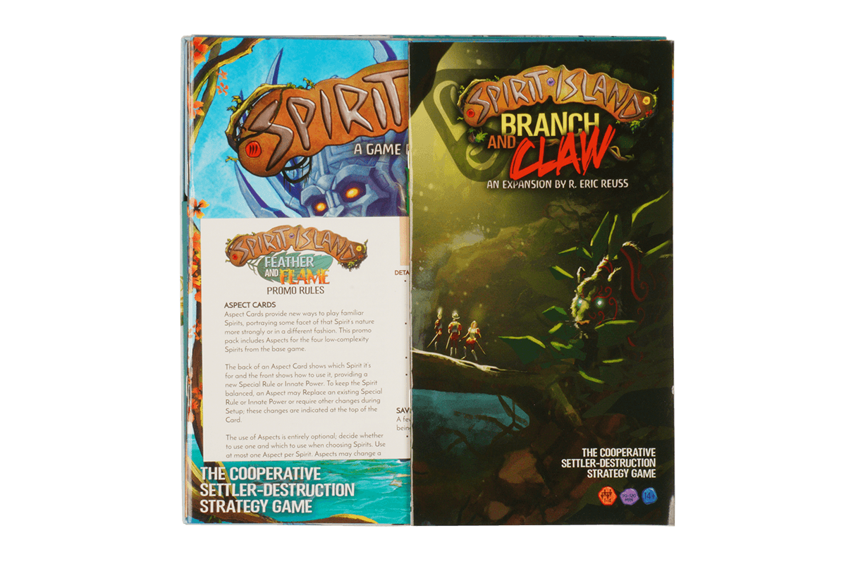 SPI-I-08 Insert Spirit Island 4 expansions Eurohell boardgame 11