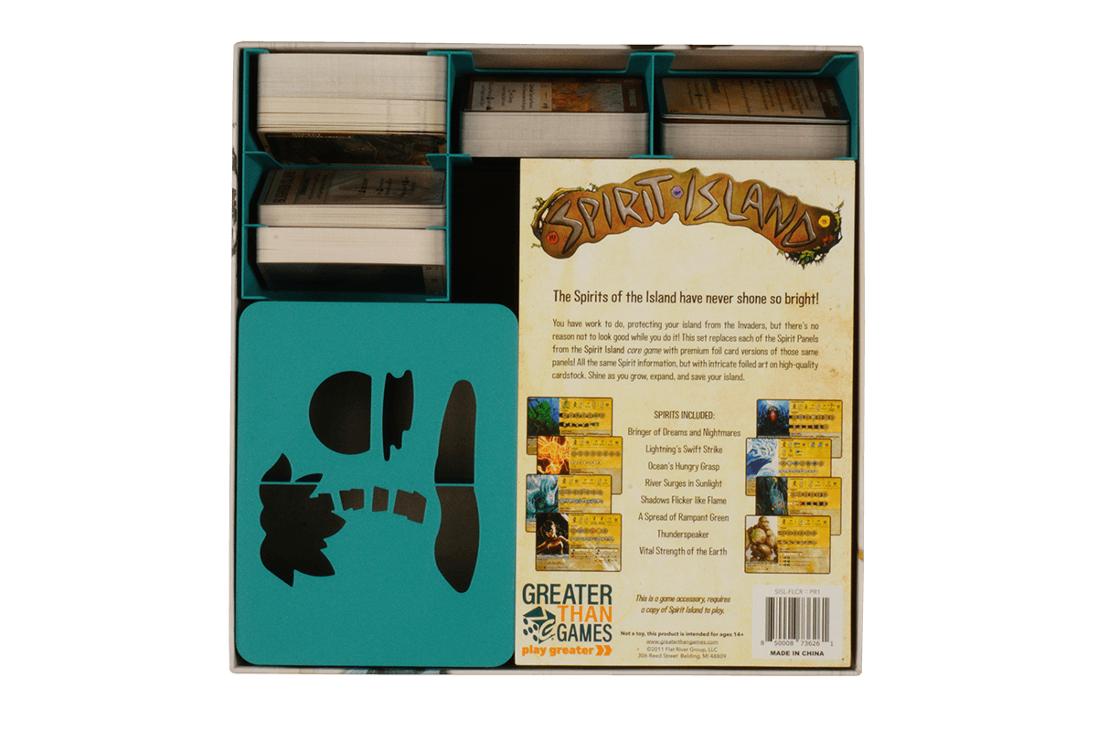 SPI-I-08 Insert Spirit Island 4 expansions Eurohell boardgame 2