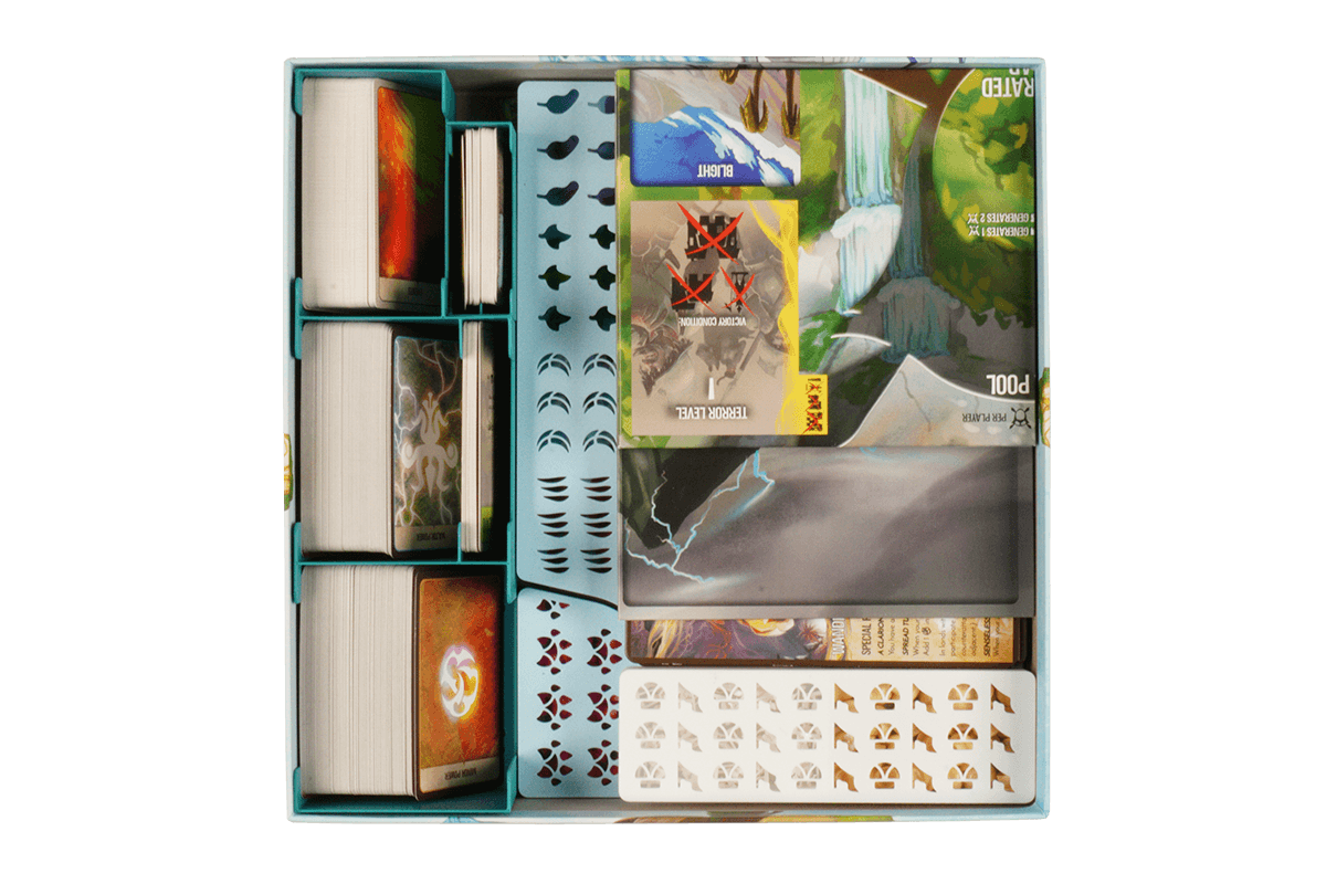 SPI-I-08 Insert Spirit Island 4 expansions Eurohell boardgame 6