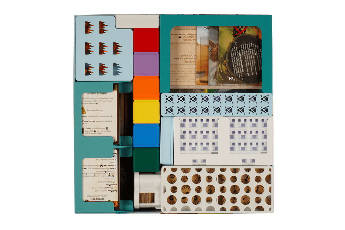 SPI-I-08 Insert Spirit Island 4 expansions Eurohell boardgame 8