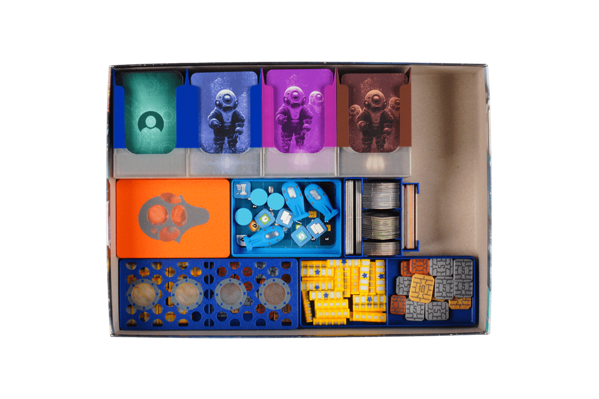 UC-I-04 Insert Undwater Cities discoveries data era Eurohell boardgame 2