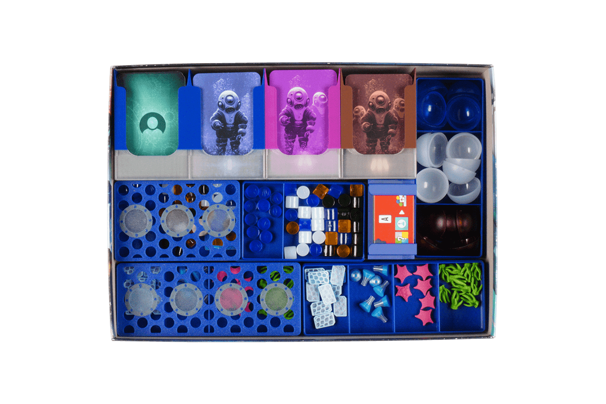 UC-I-04 Insert Undwater Cities discoveries data era Eurohell boardgame 3