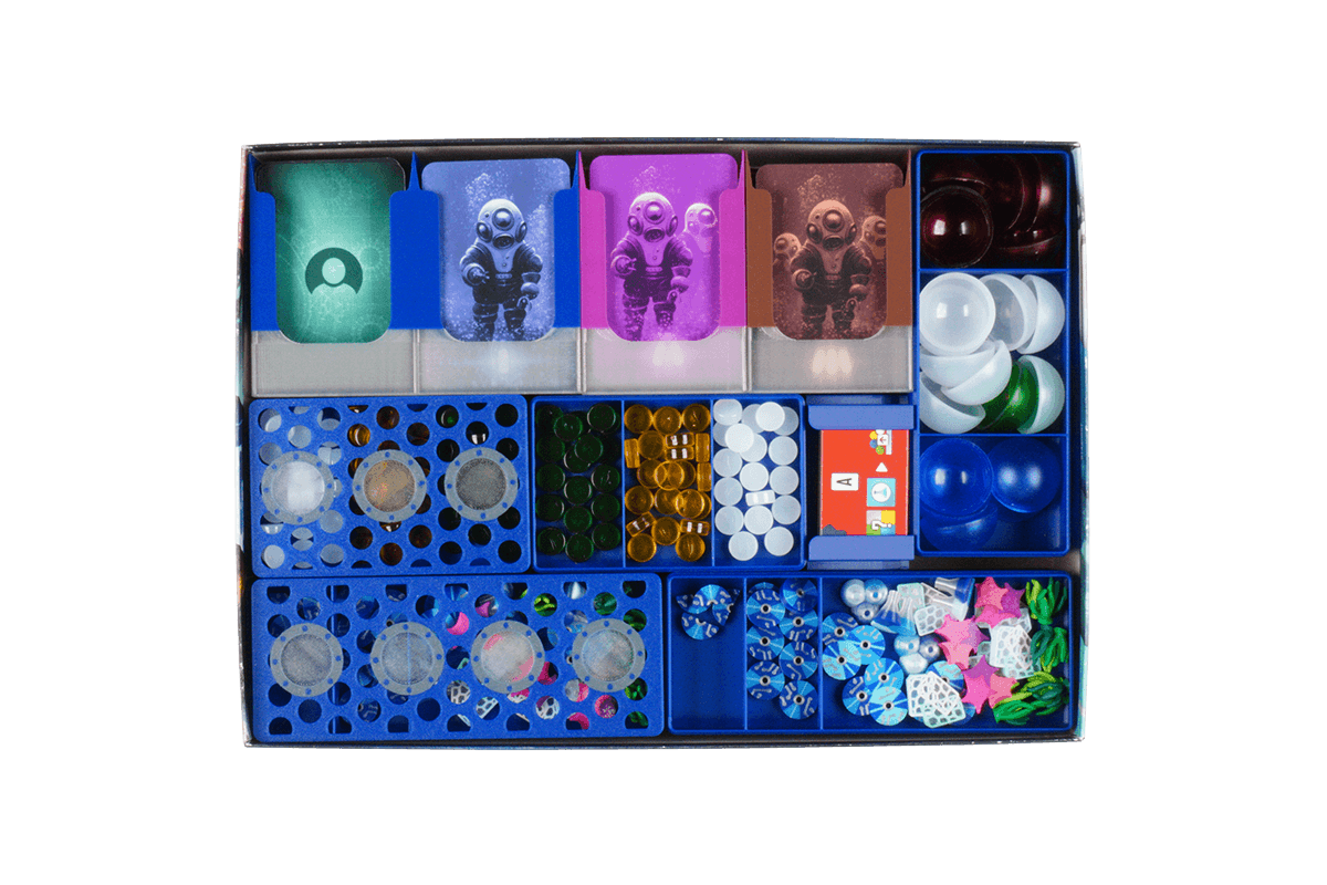 UC-I-04 Insert Undwater Cities discoveries data era Eurohell boardgame 4