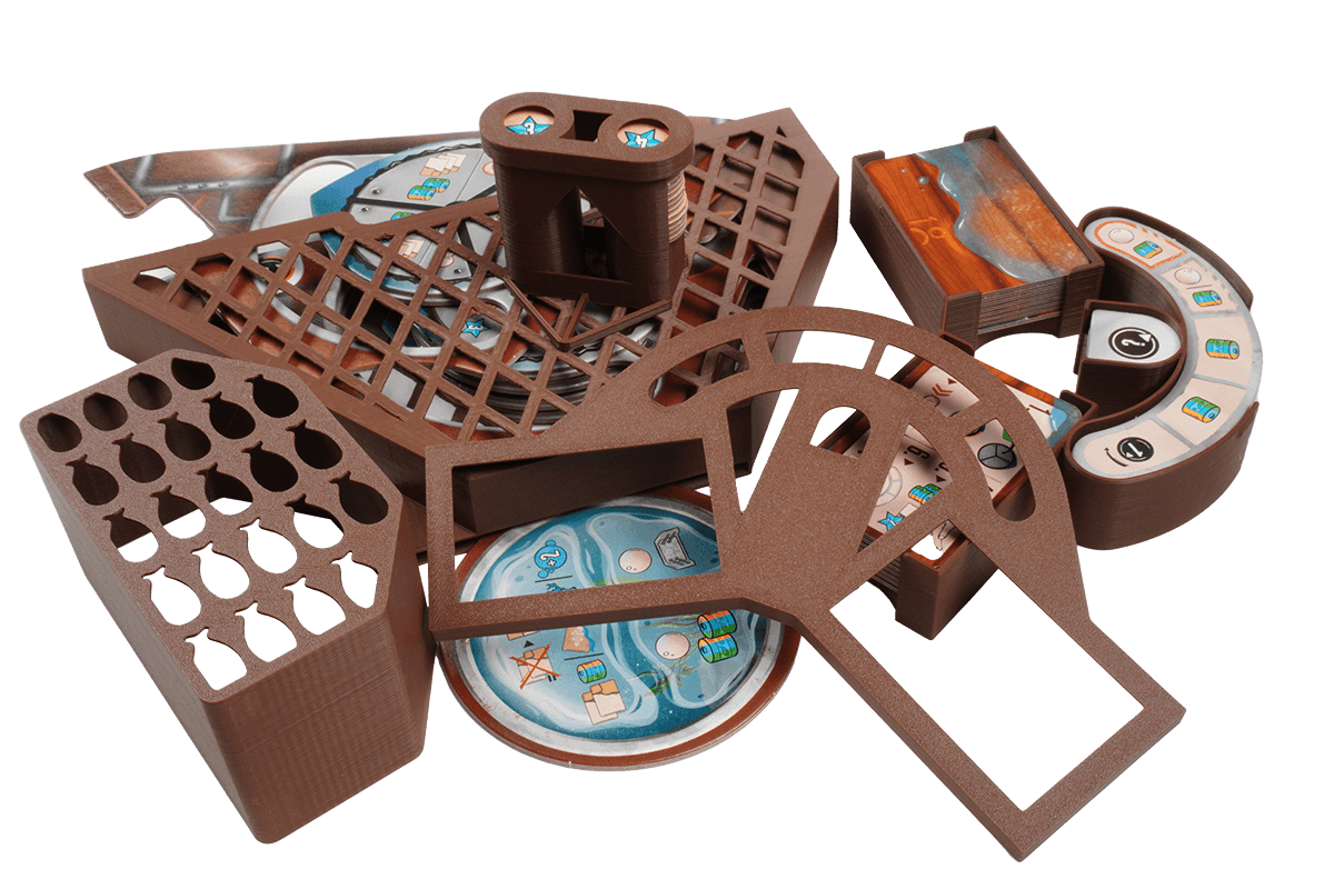 AQA-I-01 Insert Aquaria Eurohell boardgame setup
