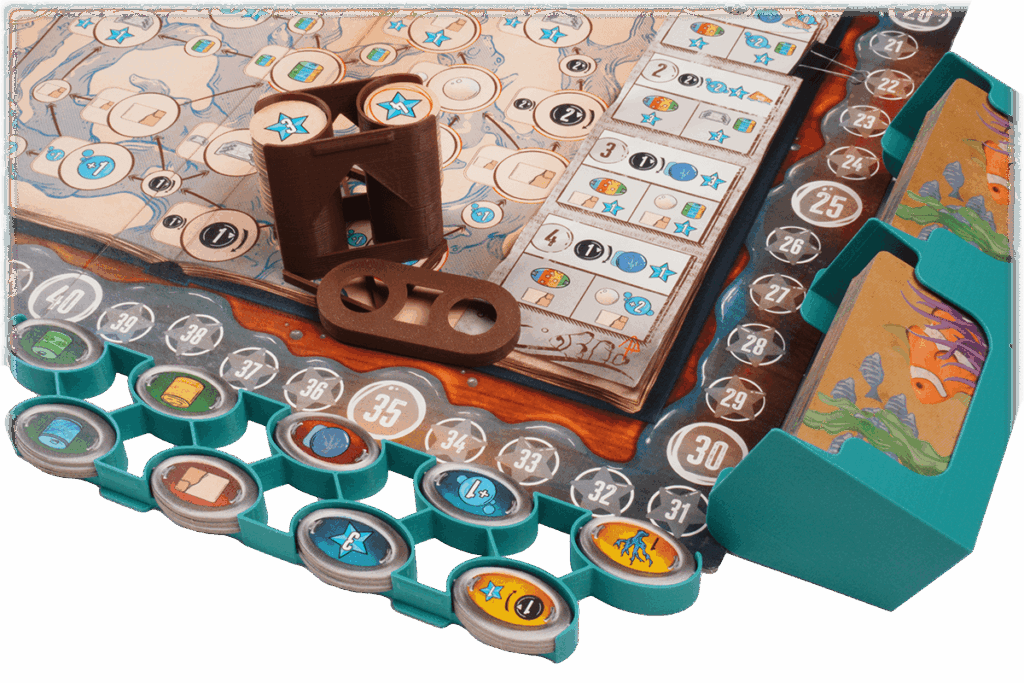 Eurohell Original Insert Aquaria boardgame filter bonus
