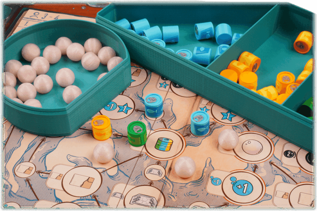 Eurohell Original Insert Aquaria boardgame food pearl