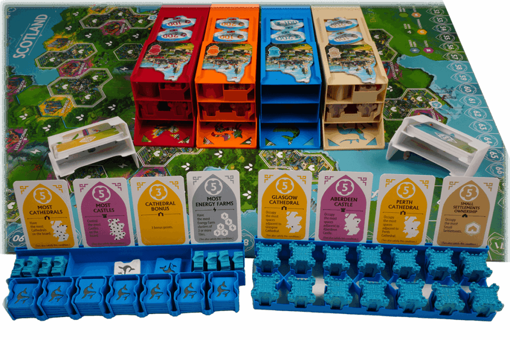 Eurohell Original Insert Rebirth boardgame card stand