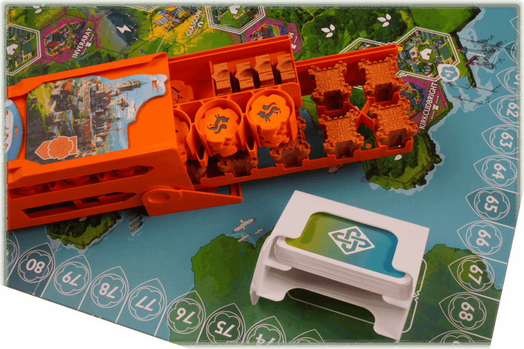 Eurohell Original Insert Rebirth boardgame player box