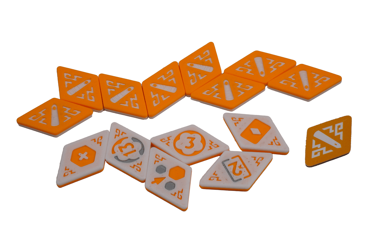 REB-T-02 Tokens Rebirth boardgame Eurohell Design bonus