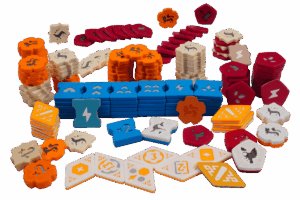 Tokens Rebirth boardgames Eurohell Design tiles player