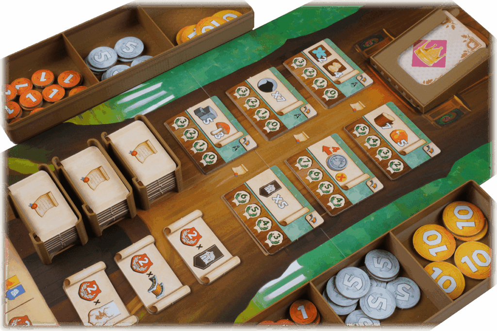Eurohell Original Insert Kingdom Crossing boardgame goal