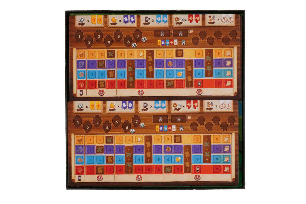 KCR-I-01 Insert Kingdom Crossing Eurohell boardgame 8