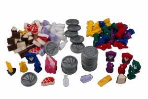 3D Tokens Wyrmspan Eurohell Design boardgame