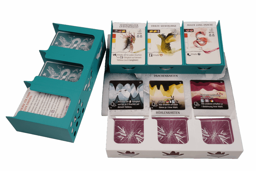 Eurohell Original Insert Wyrmspan Dragon Academy boardgame cards