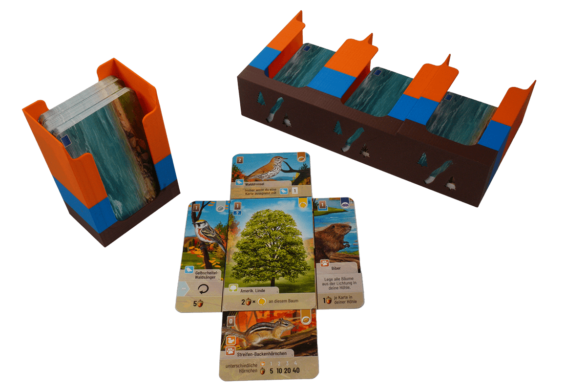FSSM-I-01 Insert Forest Shuffle Smoky Mountains Eurohell boardgame card color