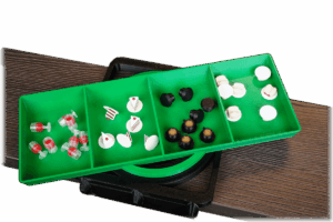 Hell stuff Tray green top Eurohell Design + HÜNE