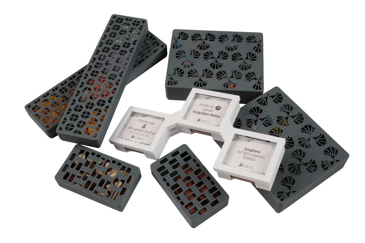 WYS-I-02 Insert Wyrmspan Dragon Academy Eurohell boardgame boxes